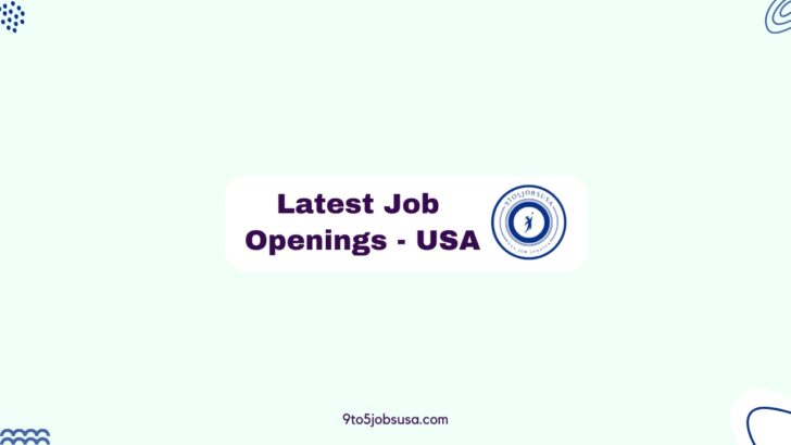 Jobs of the day - USA