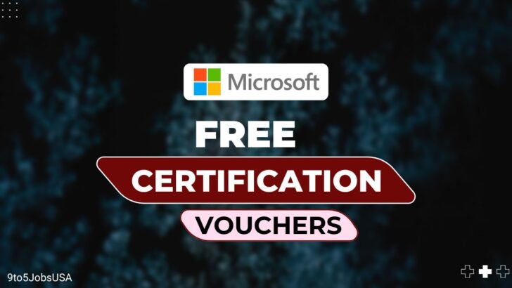 Microsoft Free Certification Voucher